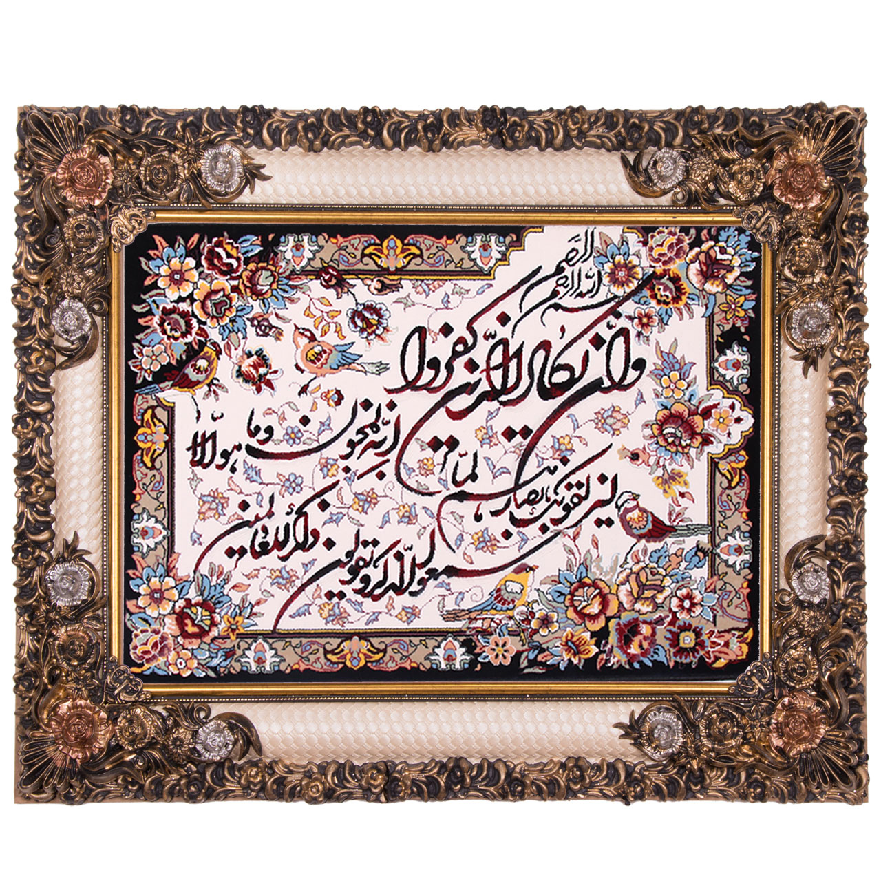 تابلو فرش ماشینی دنیای فرش طرح وان یکاد کد 286 تابلو فرش ماشینی دنیای فرش طرح وان یکاد کد 286